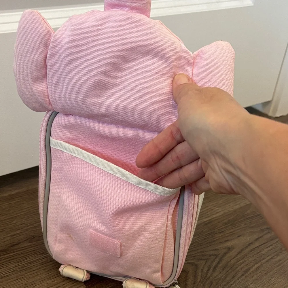 Pottery Barn Kids Pink Elephant Lunch Bag